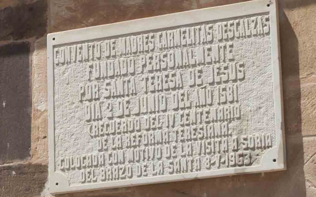 placa-convento-carmelitas-descalzas-soria